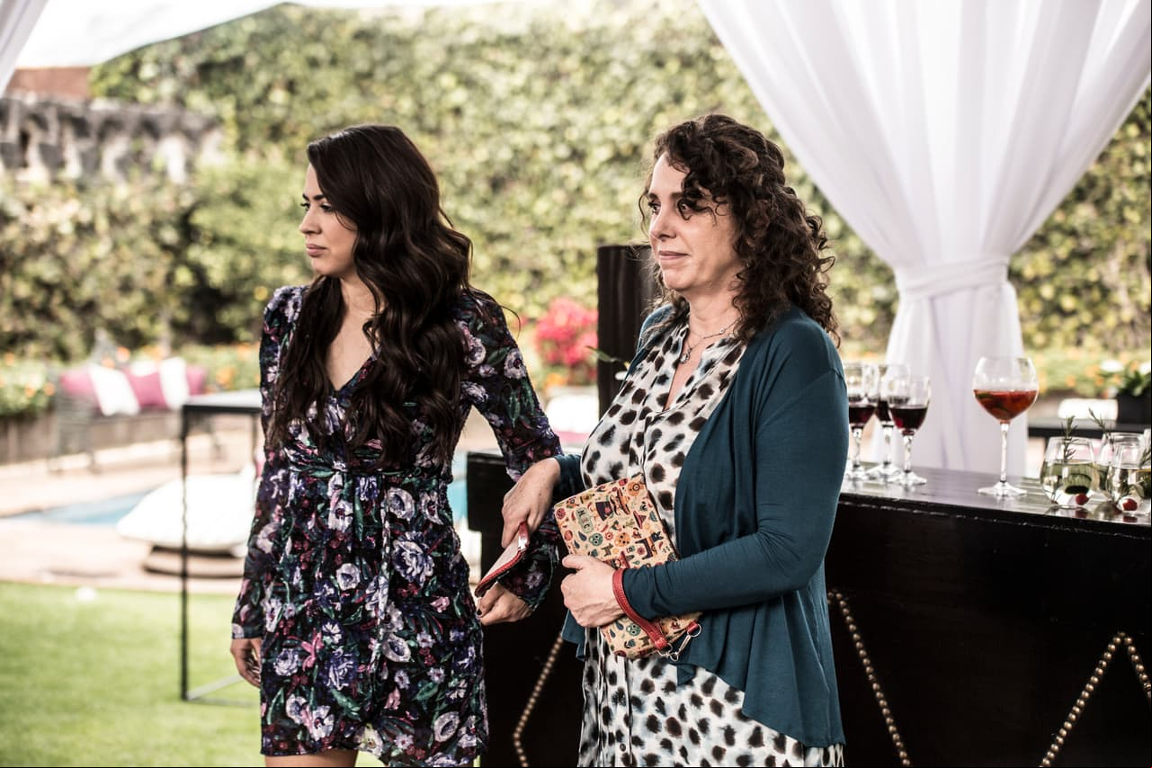 Pero las sorpresas no terminaban. Renata y Luchita también llegaron a la fiesta.