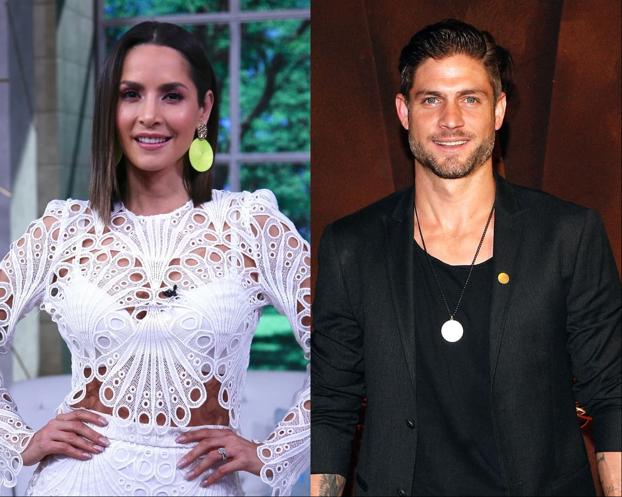 Carmen Villalobos es captada así con Horacio Pancheri