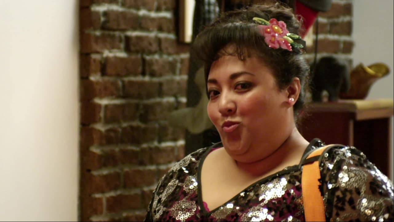 En el final de la segunda temporada, la muchacha de Don Paquis lució este increíble vestido de lentejuelas.