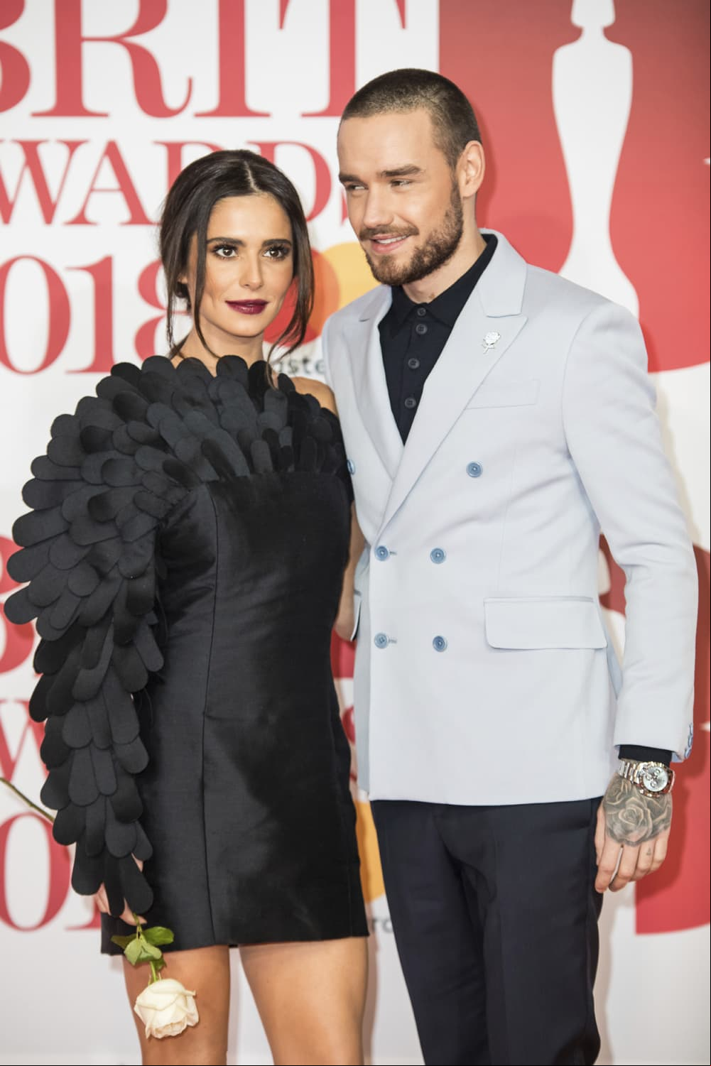 Payne y Cole brillaron en la alfombra roja