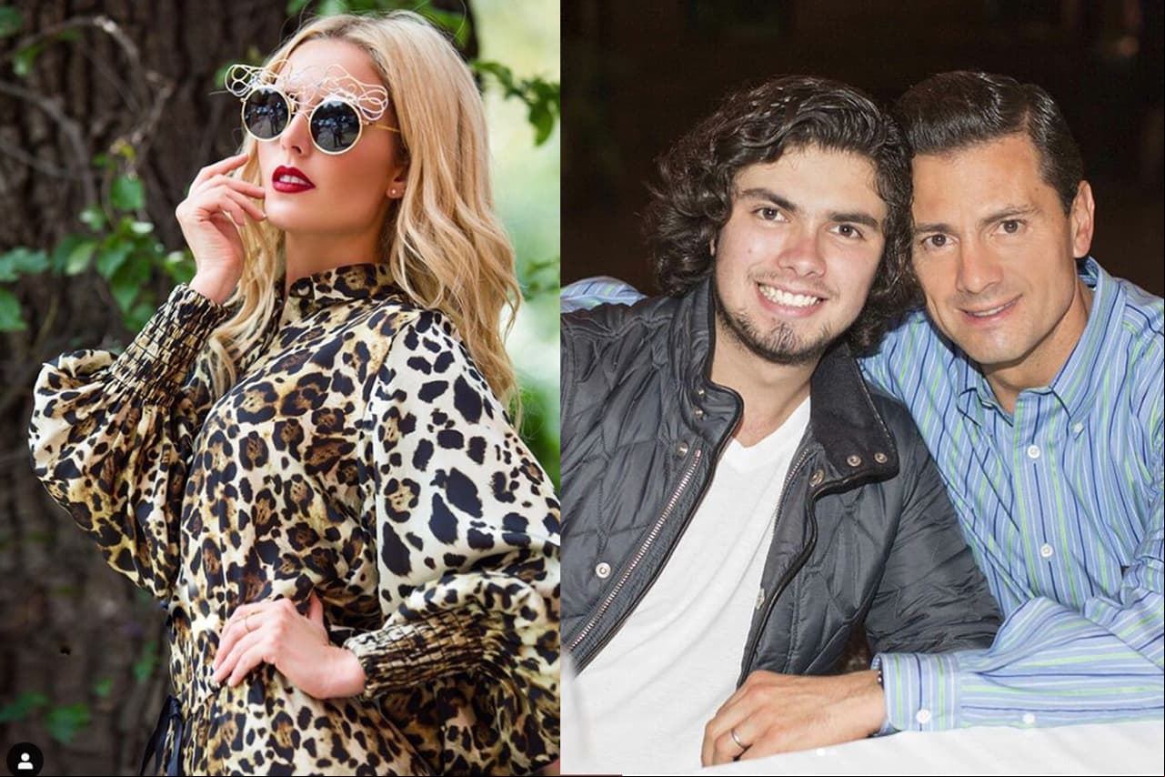 Tania Ruiz comparte foto con el hijo de Enrique Peña Nieto