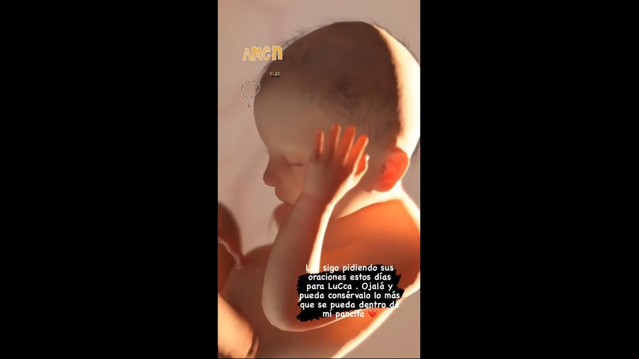 Mariana Echeverría compartió una fotografía de cómo luce actualmente su bebé dentro de su pancita