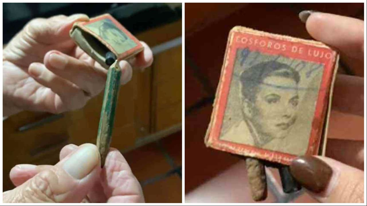 Abuelito guardó recuerdo del día que conoció a su esposa.