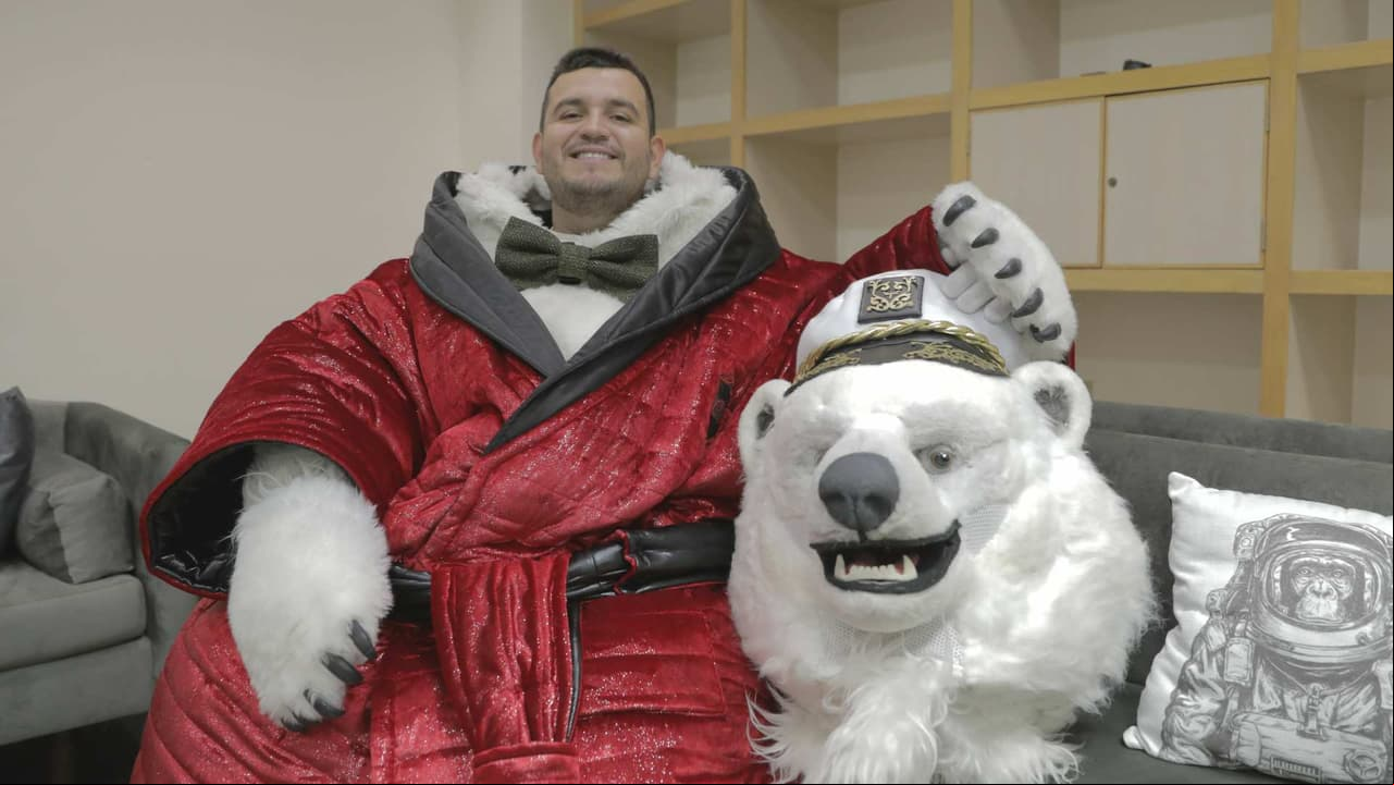 Edén Muñoz, de Calibre 50, revela el secreto de cómo hizo los chistes para Oso Polar en ¿Quién es la Máscara?