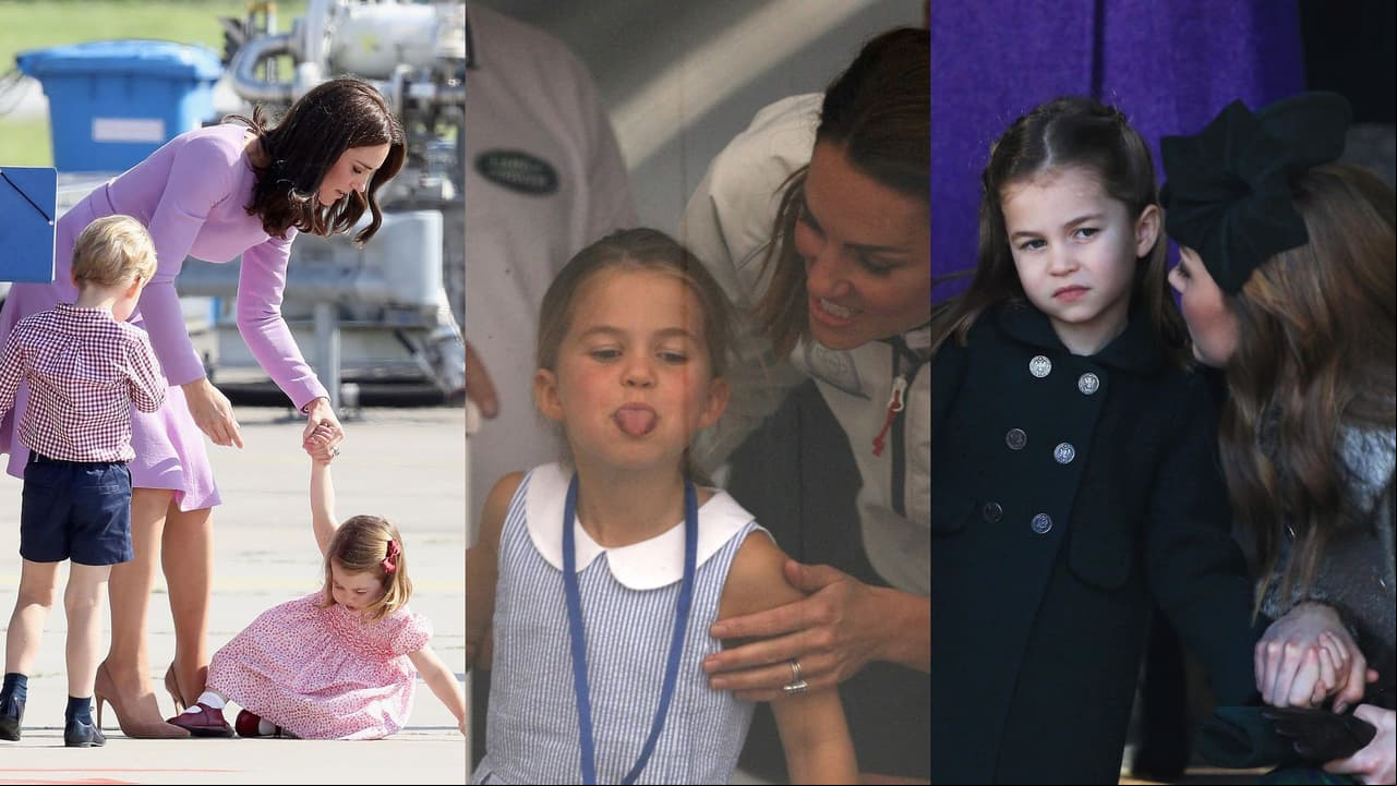 La mini princesa metió en problemas a Kate Middleton en varias ocasiones frente a los paparazzi.