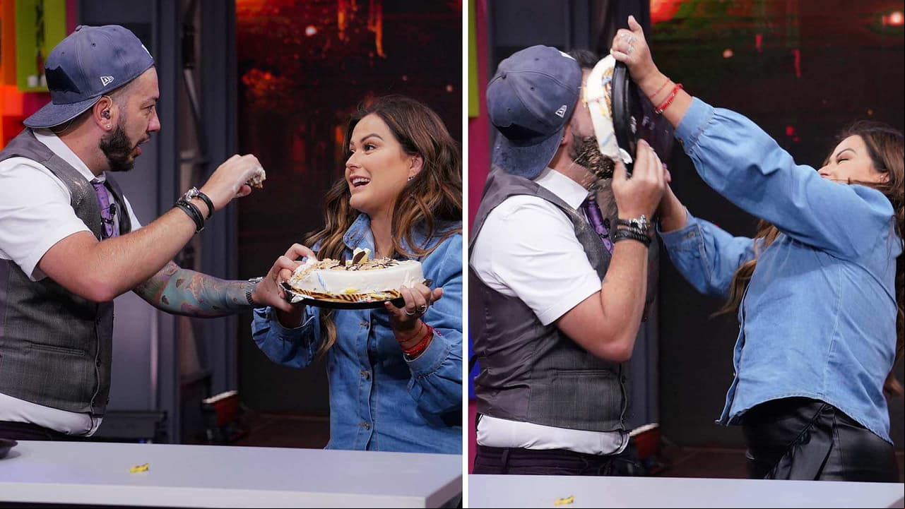 Mariana Echeverría no se mide y le da tremendo pastelazo a Faisy por su cumpleaños