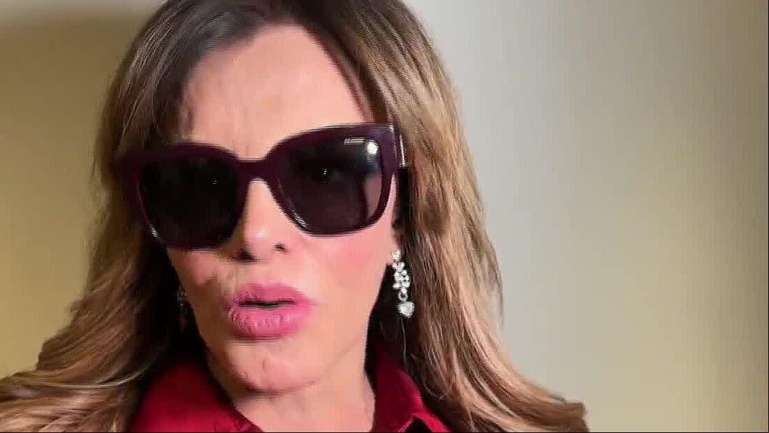 Lucía Méndez anda adolorida por sufrir tremenda caída