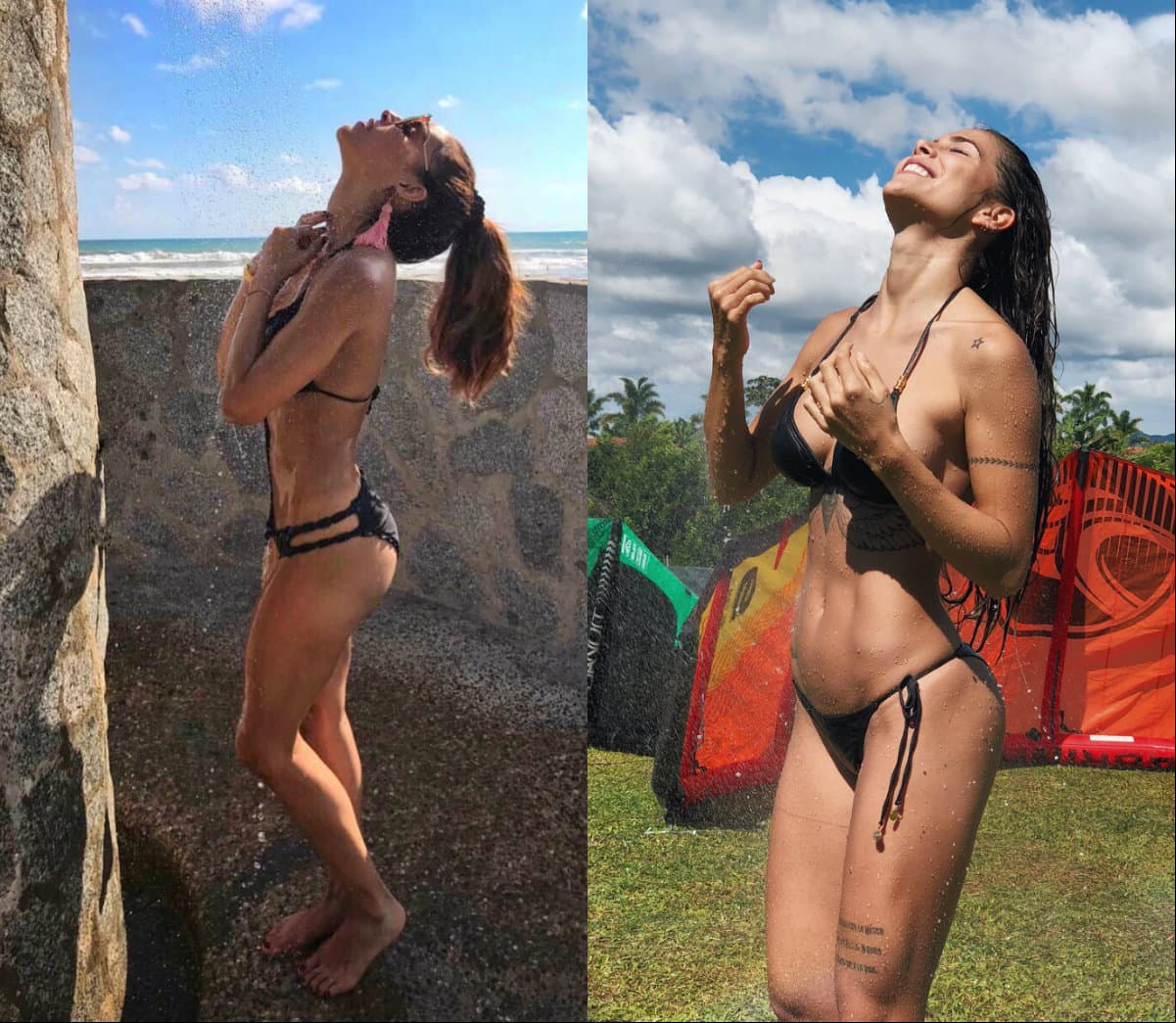 Sus curvilíneas figuras enloquecen las redes sociales