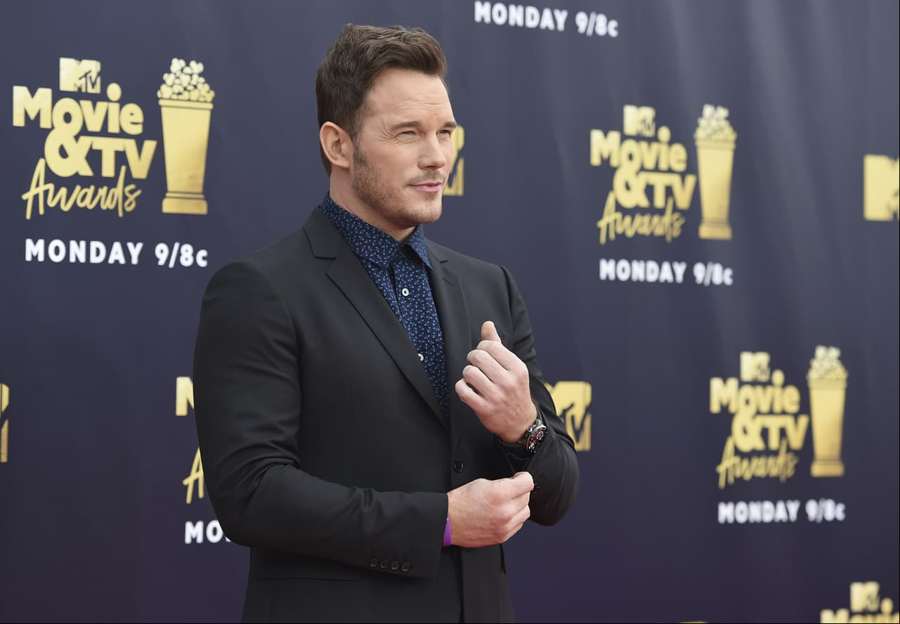 Chris Pratt en los MTV Movie and TV Awards