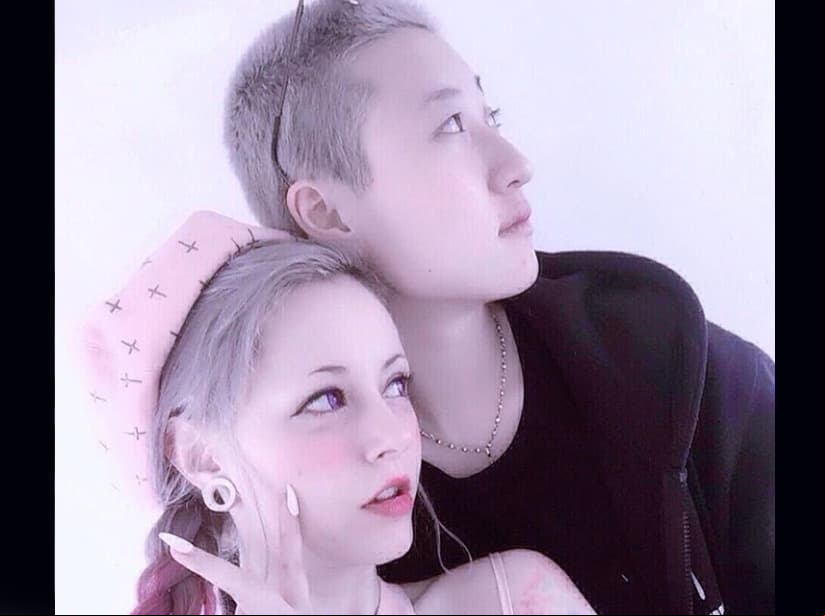 Etta Ng junto a su novia Andi Autumn