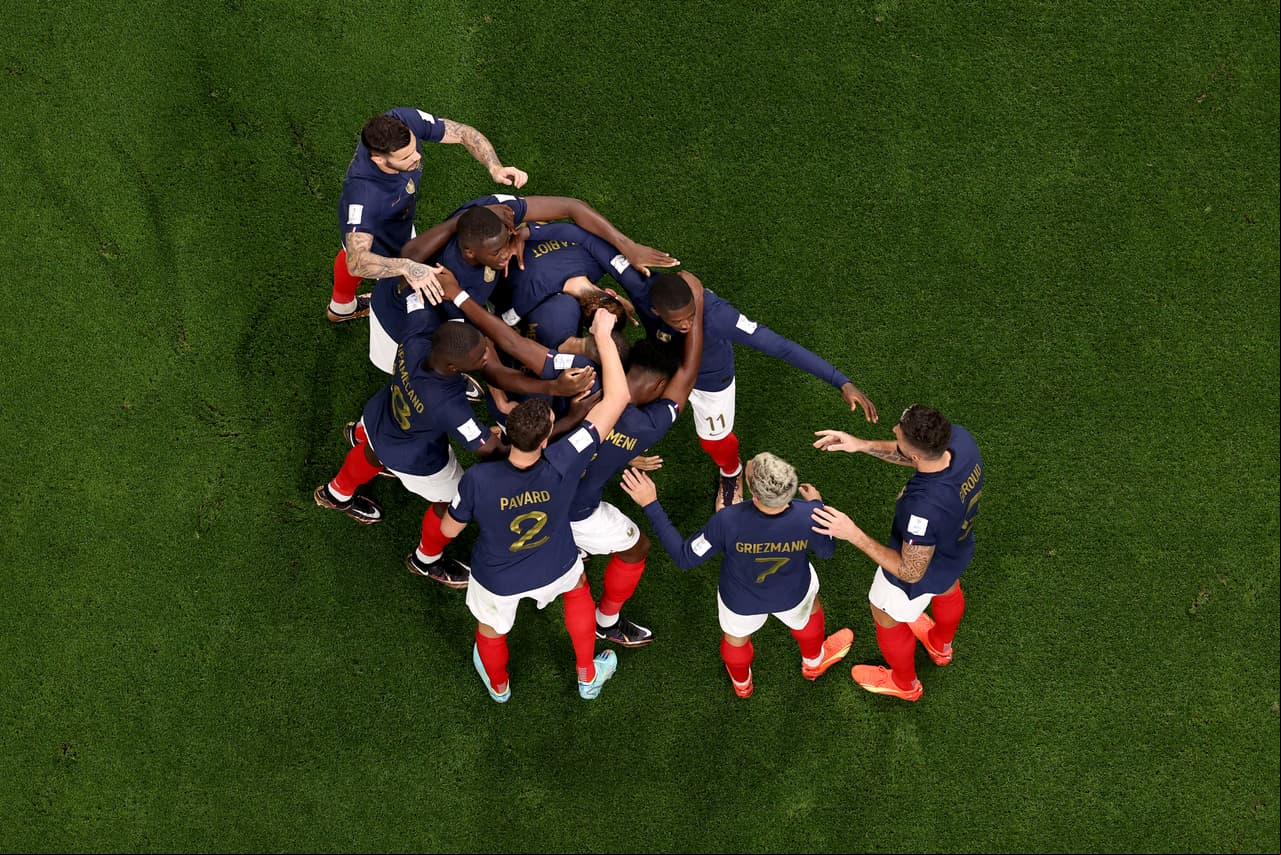 Francia pudo recomponer el camino y así remontar el marcador advesro tras la sorpresa del gol de la Selección de Australia y terminaron goleando a los 'Socceroos' en su debut Mundialista en Qatar 2022.