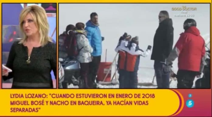 Última foto de Miguel Bosé y Nacho Palau