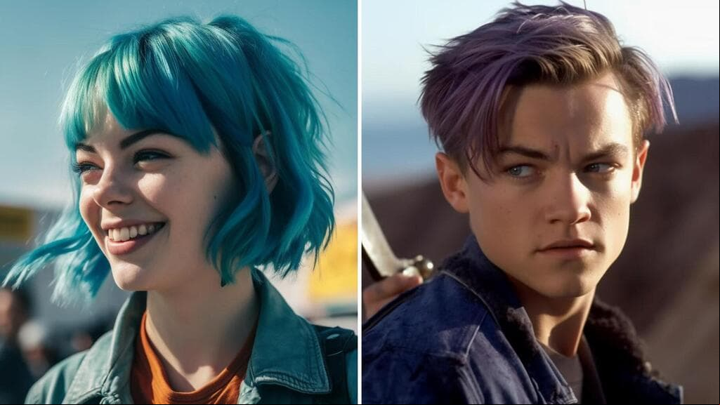 Personajes de 'Dragon Ball' con IA