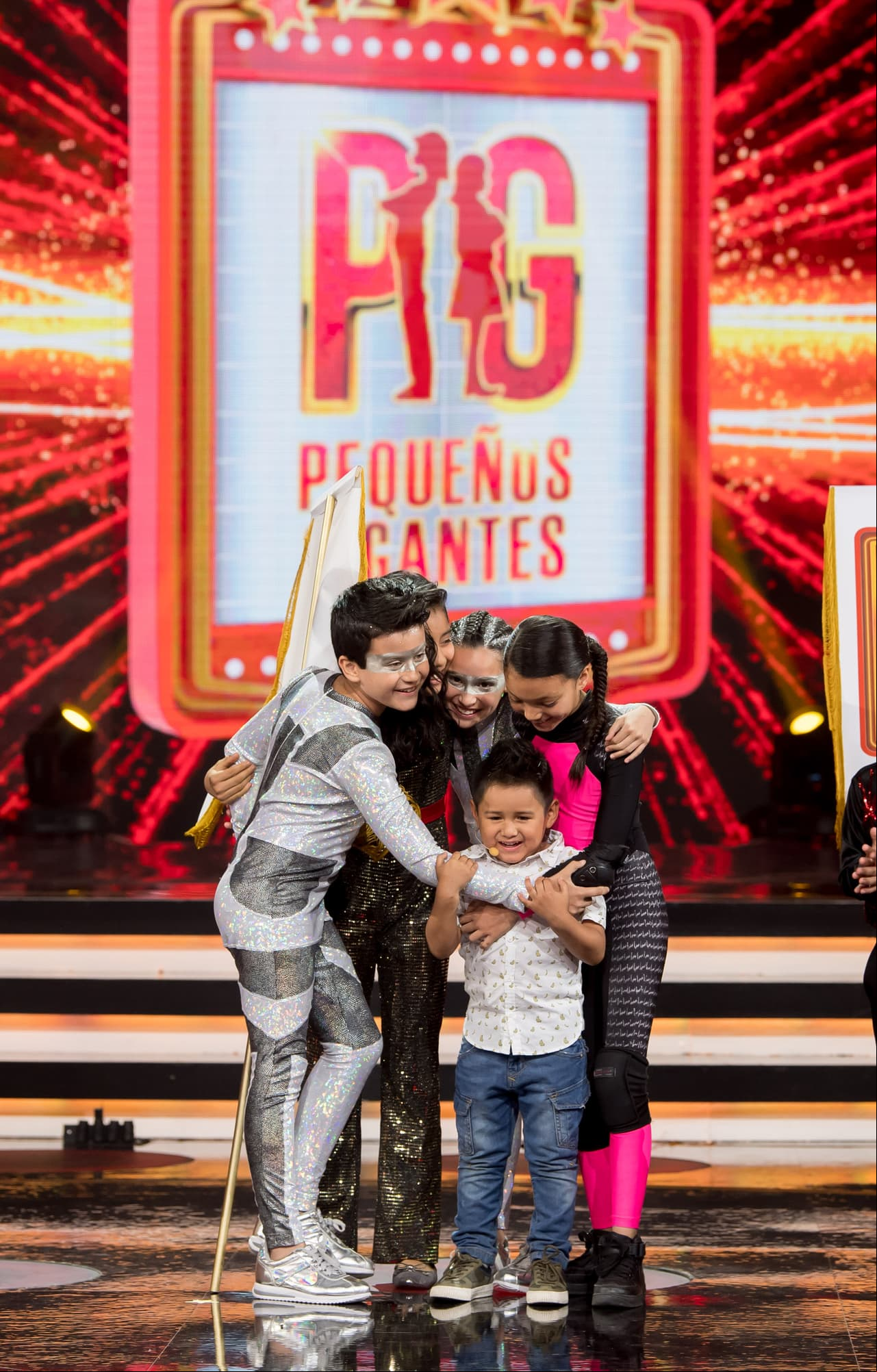 Giovani, Sara, Yamil, Mariana y Adilene se esforzaron al máximo para ser los primeros finalistas.