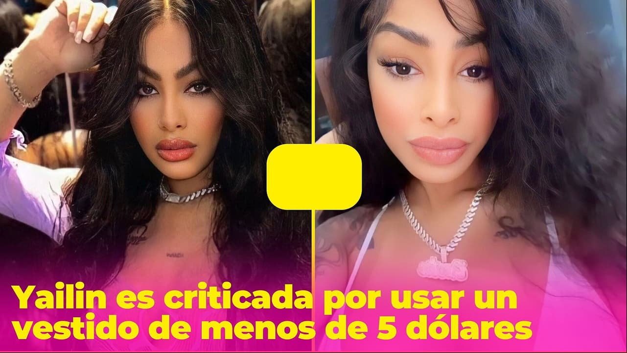 Yailin usó este vestido de menos de 5 dólares: algunos se burlan y otros la defienden