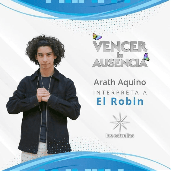 Y Arath Aquino, que se convertirá en 'El Robin'.
