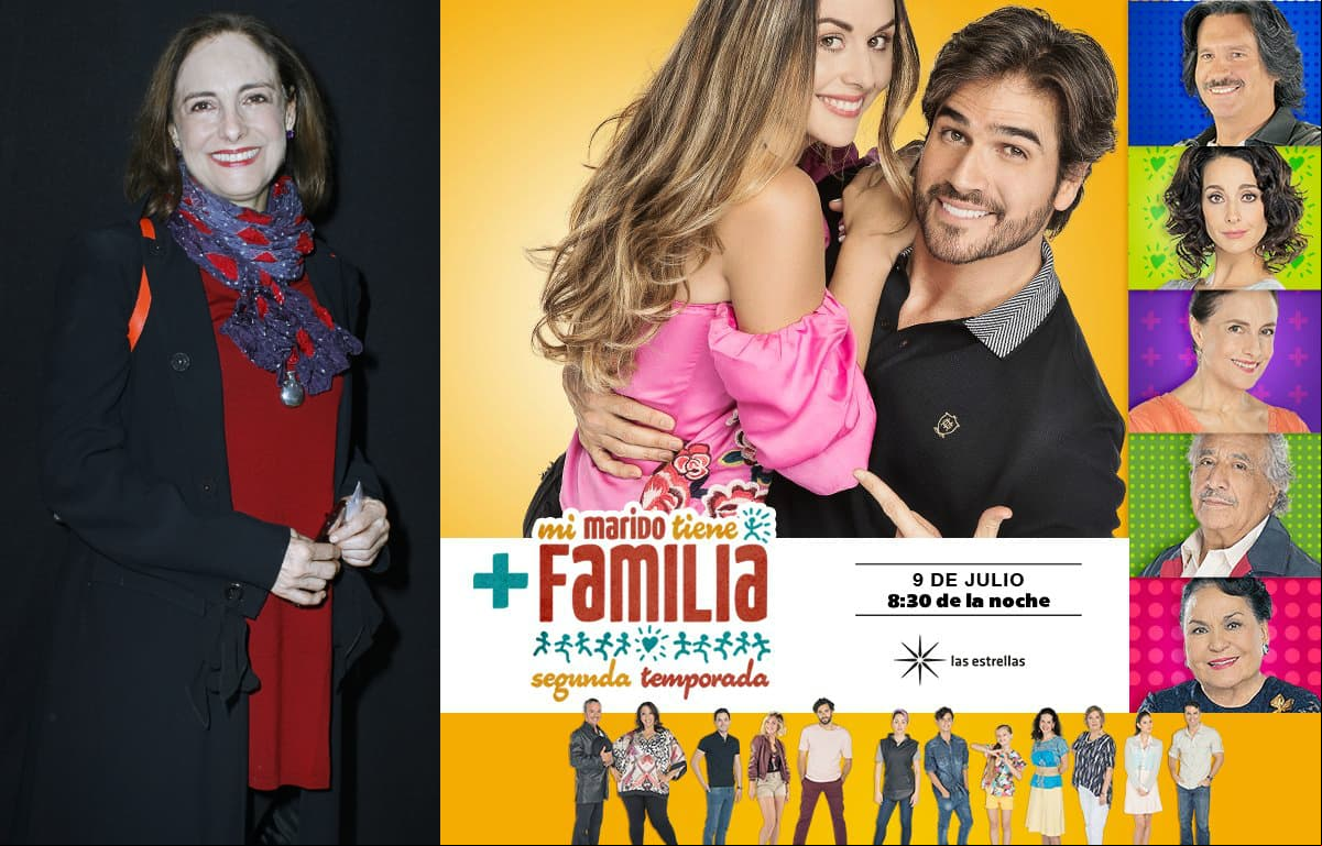 Diana Bracho comparte avances de ¡Mi Marido Tiene + familia!