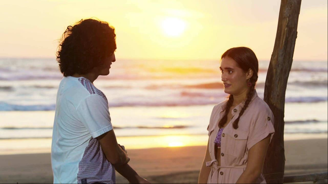 Adriano y Katia se besan
