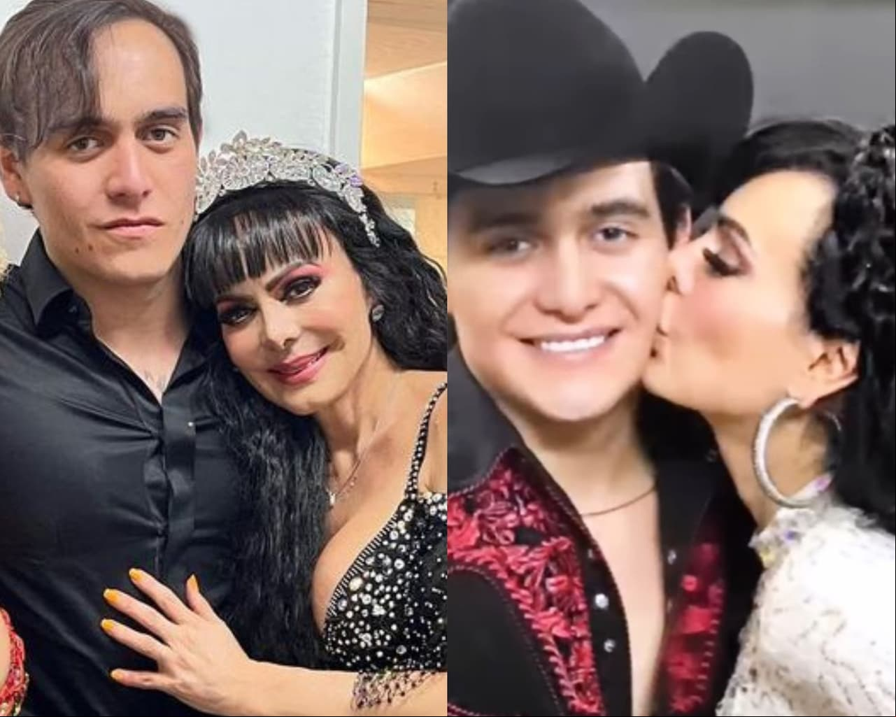 Maribel Guardia y Julián Figueroa.