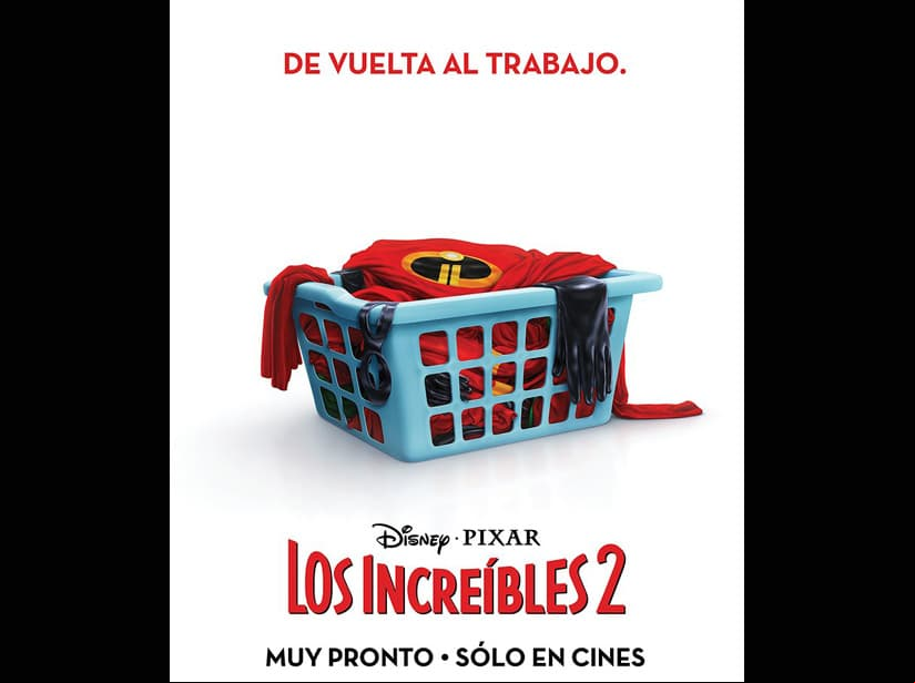 Presentan nuevos pósters de 'Los Increíbles 2'