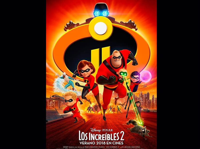 Presentan nuevo póster de 'Los Increíbles 2'