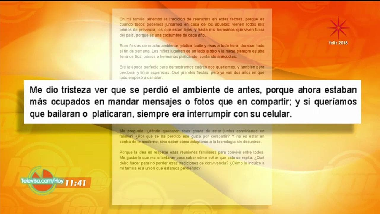 “Mi familia está desunida por la adicción a las redes sociales”