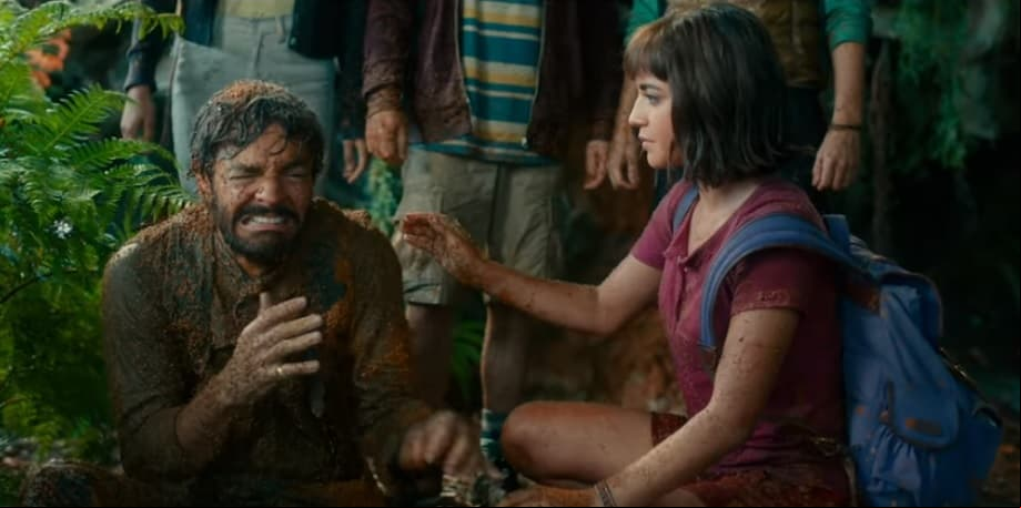 Eugenio Derbez llora en el nuevo tráiler de ‘Dora y la ciudad perdida’
