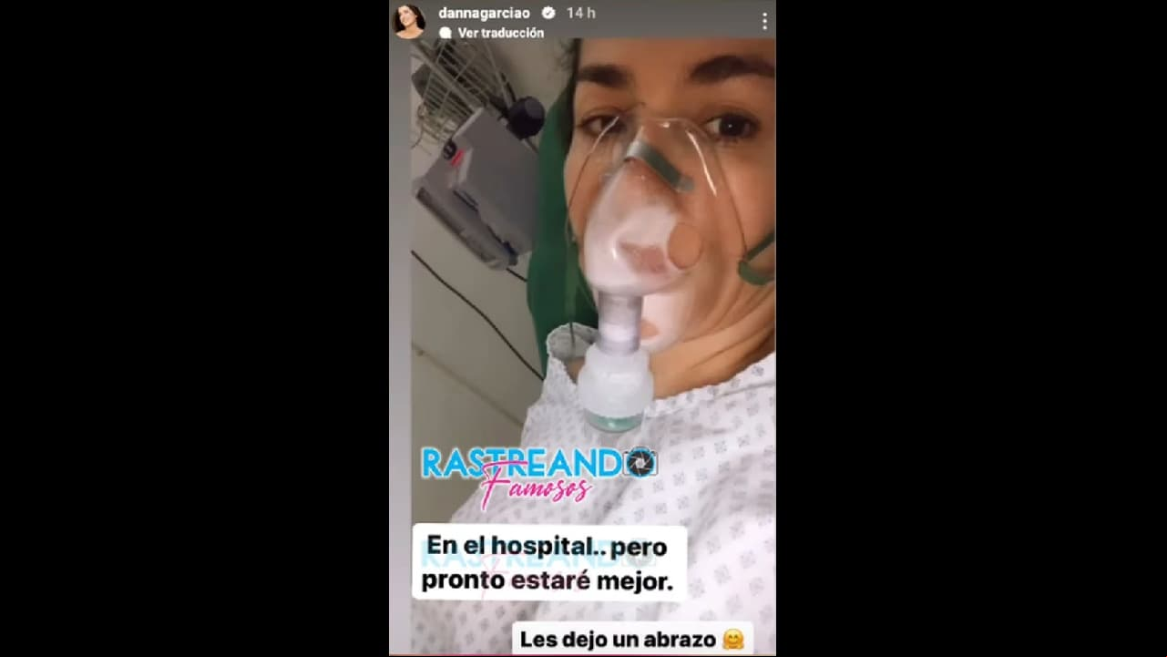 Danna García es hospitalizada de emergencia: esto tiene