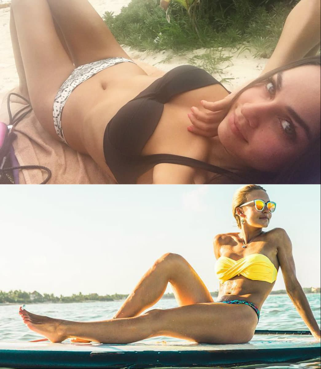 Pero Claudia no se queda atrás y también enloquece a sus seguidores con poca ropa