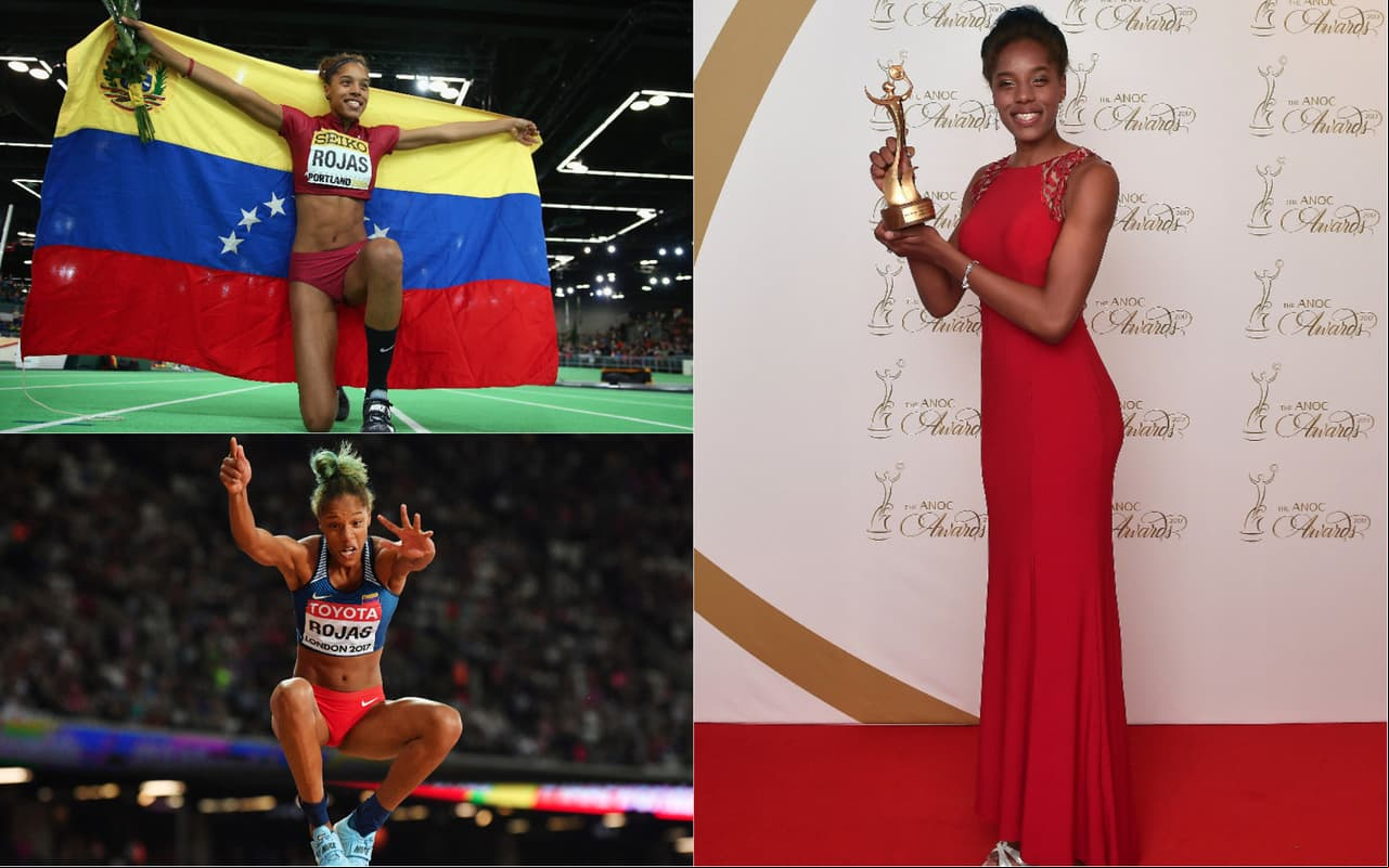 Yulimar Rojas, reina del atletismo y nominada a los Premios Univisión Deportes