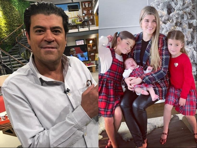 Así luce el colorido árbol de Navidad de Jorge ‘El Burro’ Van Rankin y su familia