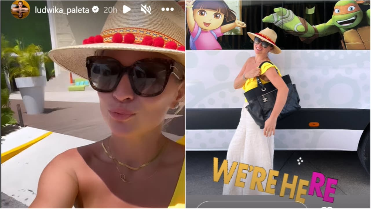 Ludwika en sus vacaciones de verano