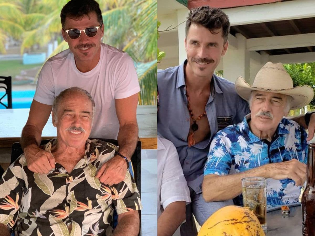 Leonardo García es el segundo hijo de Andrés García