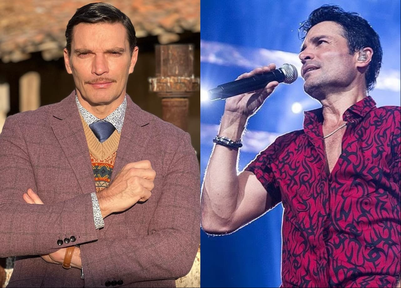 Julián Gil se hace viral al revivir escena de telenovela con Chayanne