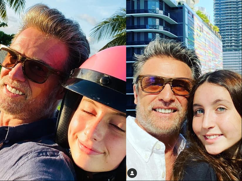 Juan Soler viajó a Miami para estar con sus hijas
