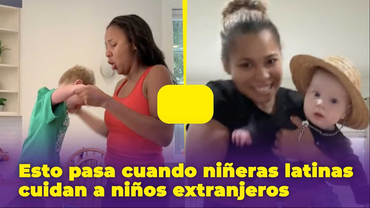 Niñeras latinas cuidando a niños extranjeros: les enseñan a bailar cumbias, comer picante y más