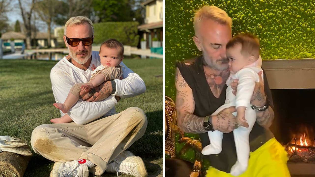 Gianluca Vacchi y su bebita Blu enamoran las redes con un tierno baile al ritmo de Marc Anthony