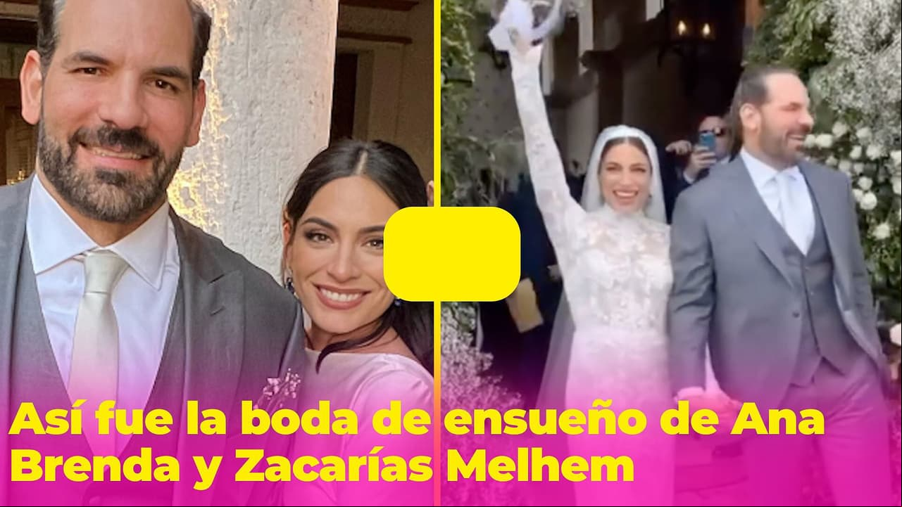 Ana Brenda Contreras se casó en una lujosa hacienda con 400 años de antigüedad, ¡como de telenovela!