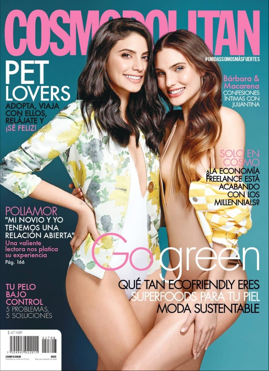 Además de la pantalla chica, Macarena y Bárbara posaron juntas en diversas portadas de revistas, como en Cosmopolitan el pasado mes de abril. “Exploto de amor, ¿saben lo agradecida que me siento? Con la vida, con mi compañera de aventuras, con el creador @bardasano, con el mejor team hermoso que me cuida y me guía, con mi familia que se emociona hasta las lágrimas”, expresó la actriz mexicana en Instagram.