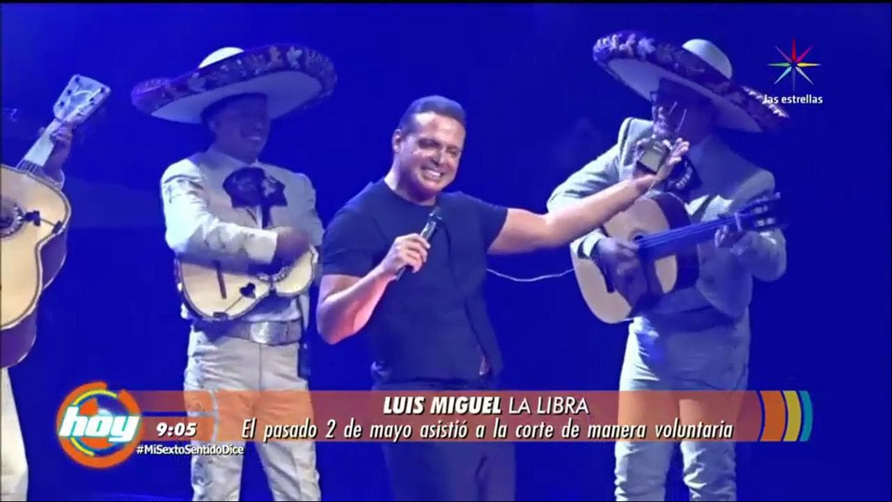 ¡Luis Miguel la libró!