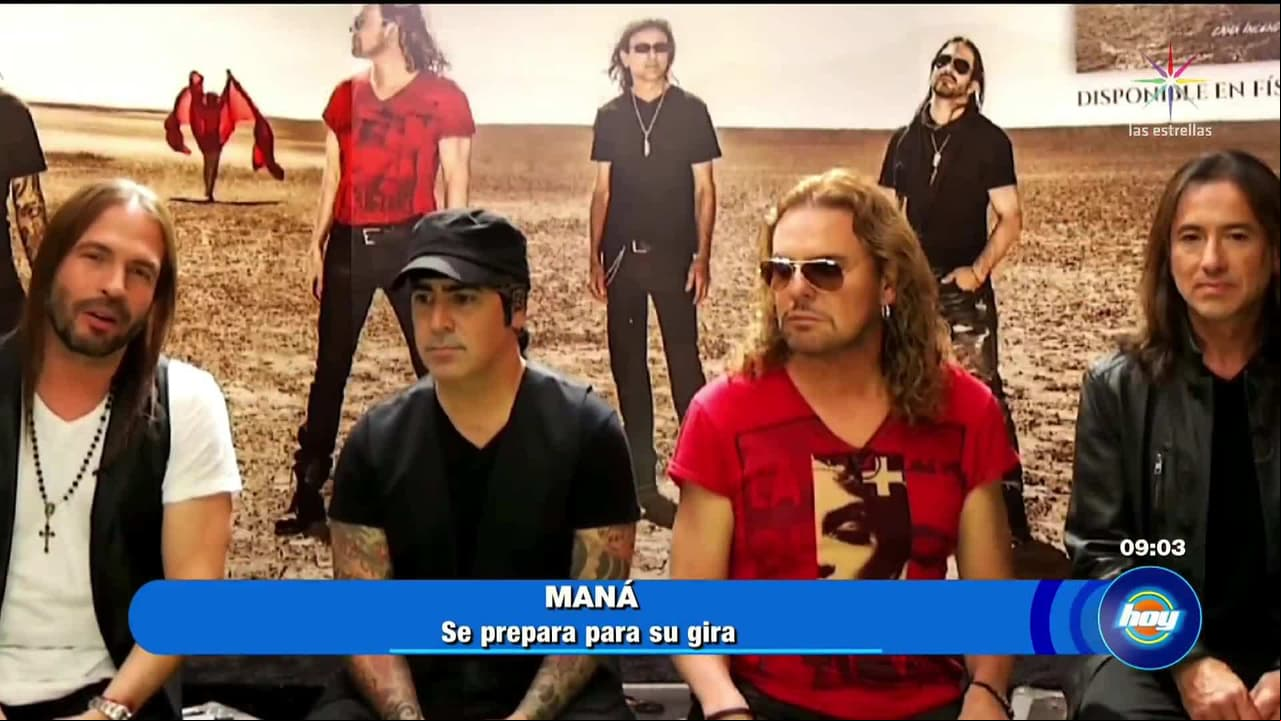 Fher de Maná olvida las críticas y se alista para nuevo concierto