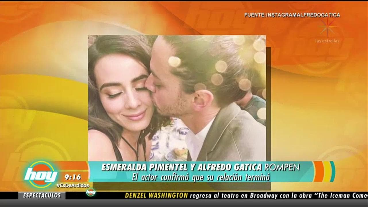 ¡Rompen! Esmeralda Pimentel y Alfredo Gatica