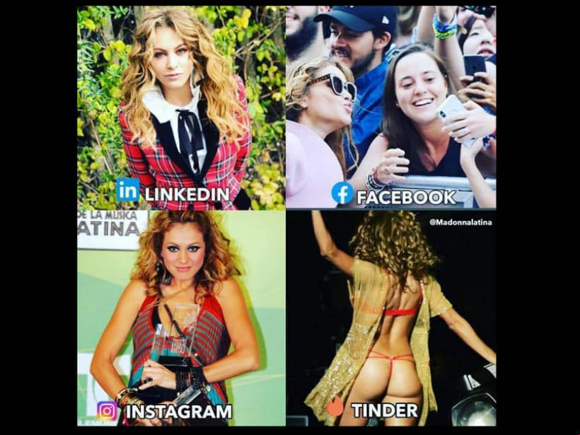 Paulina Rubio desató la risa de famosos como Miguel Bosé, quien no podía creer que la llamada ‘Chica Dorada’ haya puesto una imagen en poca ropa.