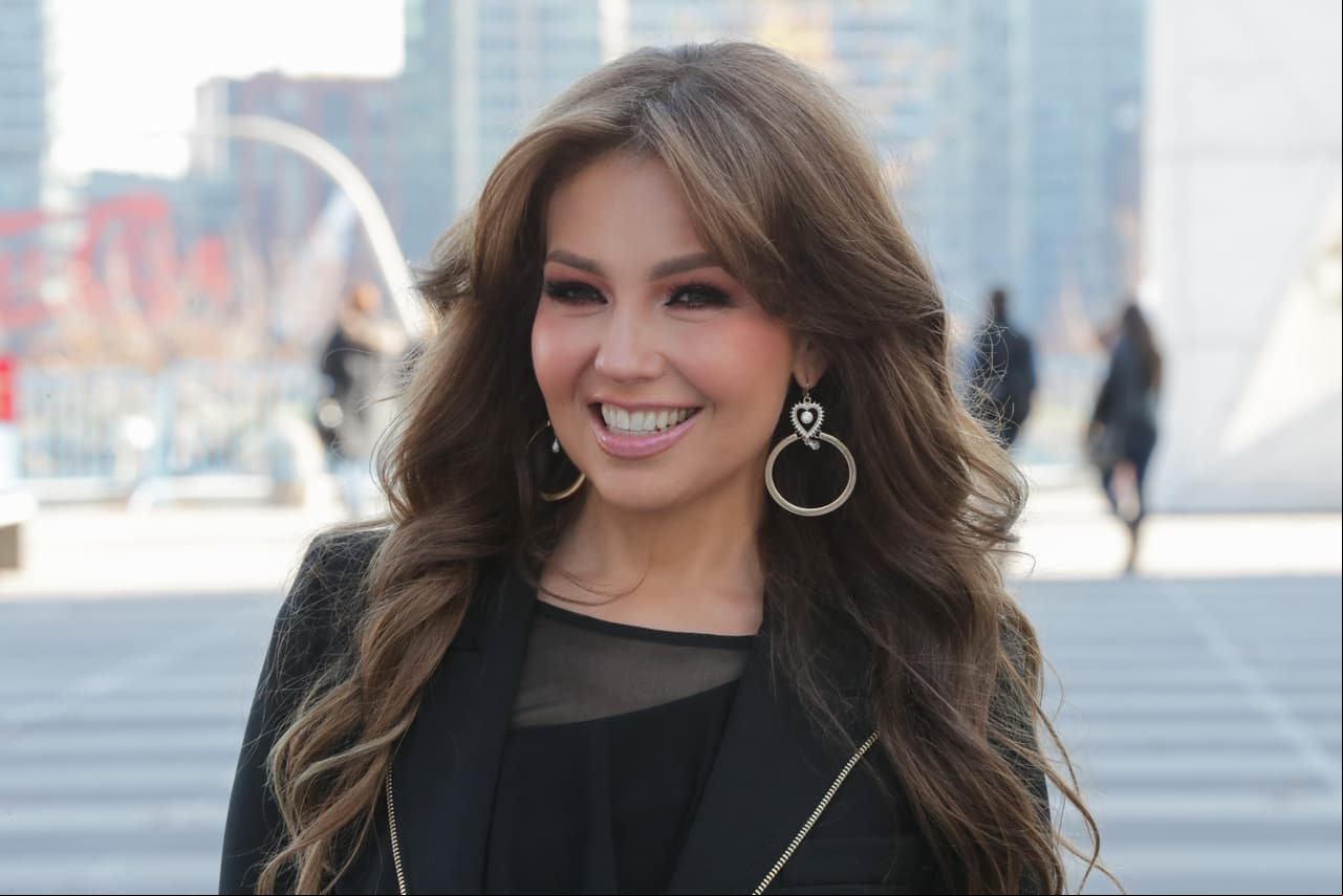 Photo © 2017 DPA Gruppe/The Grosby Group United Nations, New York, USA, December 01 2017 - Thalia receives the 2017 Latino Impact Summit Award today at the UN Headquarters in New York City.