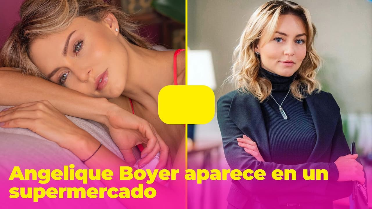 Angelique Boyer se pasea por un supermercado y el momento causa revuelo entre sus fans
