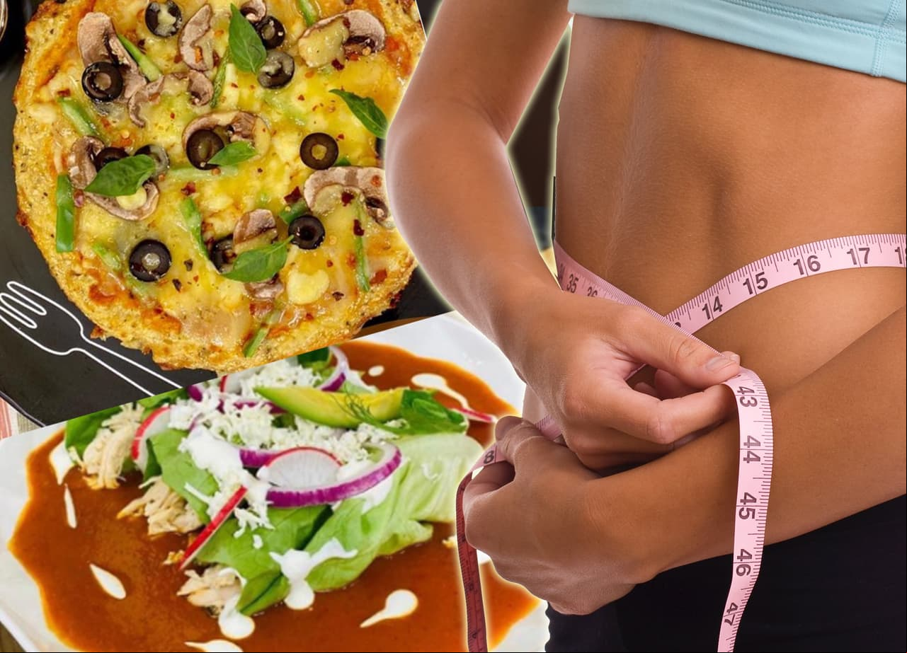 Baja de peso en el 2021: Pizzas, tacos, hamburguesas y otras delicias sin pan, tortilla, ni gluten