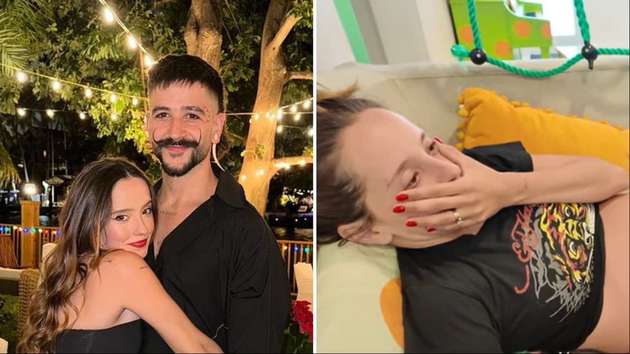 "Hay dos corazones, hay dos bebés": Camilo y Evaluna sorprenden con video a punto de dar a luz