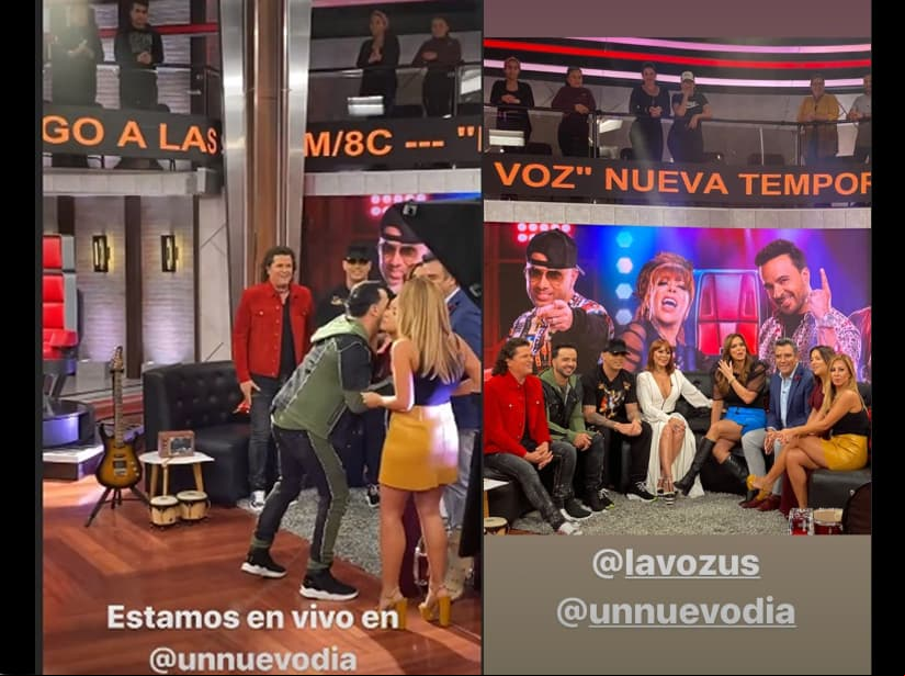 Luis Fonsi y Adamari López protagonizan reencuentro