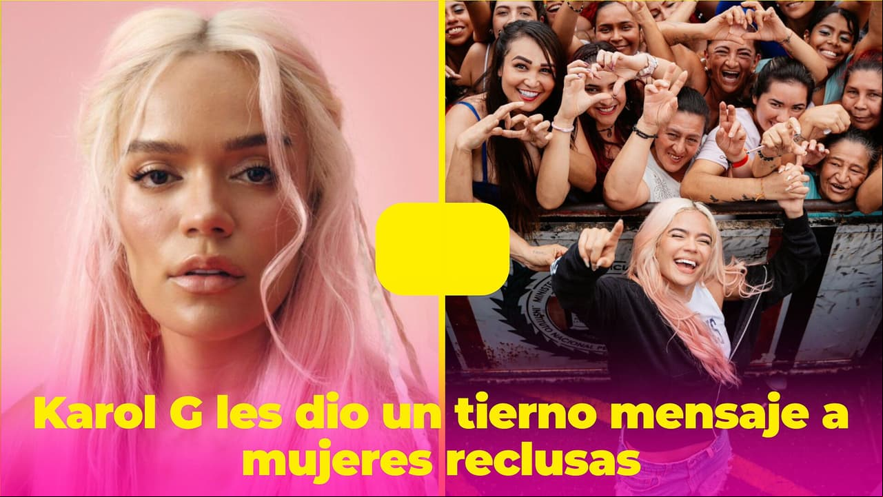 Karol G dio más que un concierto en la cárcel para mujeres: les regaló un poderoso mensaje
