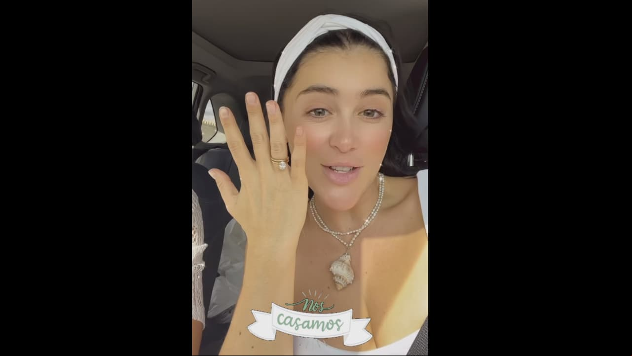 Actriz de Corona de Lágrimas presume su anillo de casada horas después de su boda